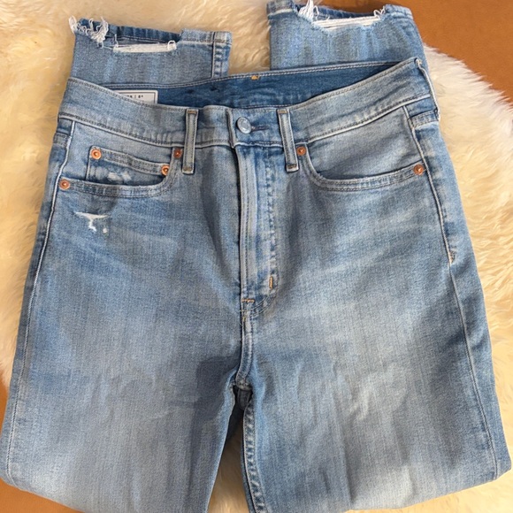 GAP Denim - Gap Light Blue Cigarette High Rise Jeans-Size 8